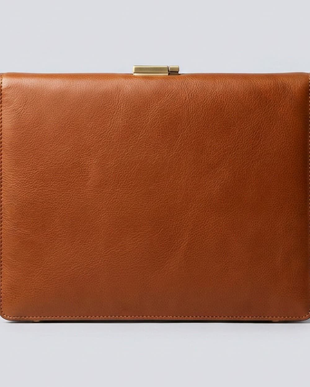 The Attaché, corner and hardware detail