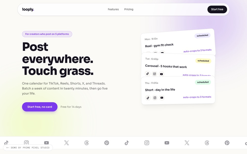 primepixelstudio.co/demos/saas preview